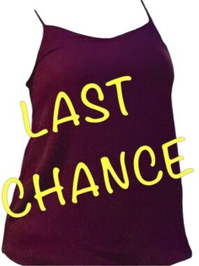 Burgundy Pink Republic Flowy Tank